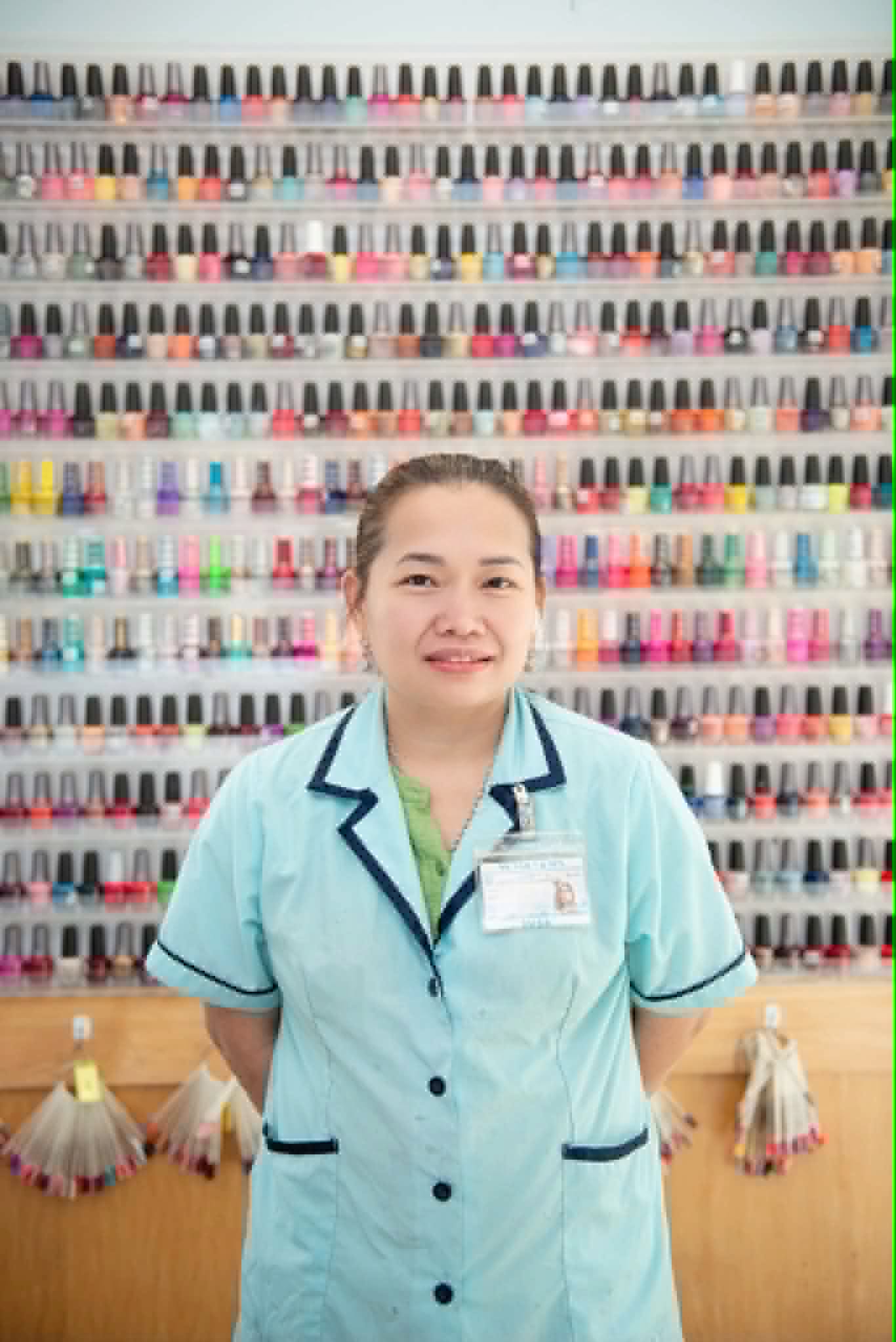 Jackie, nail technician at NK Nails & Spa