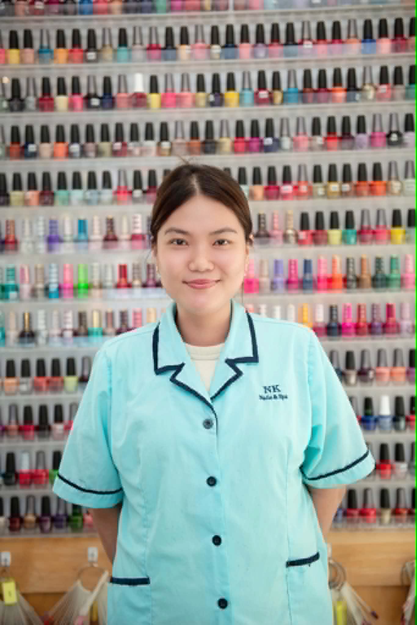 Nancy, nail technician at NK Nails & Spa