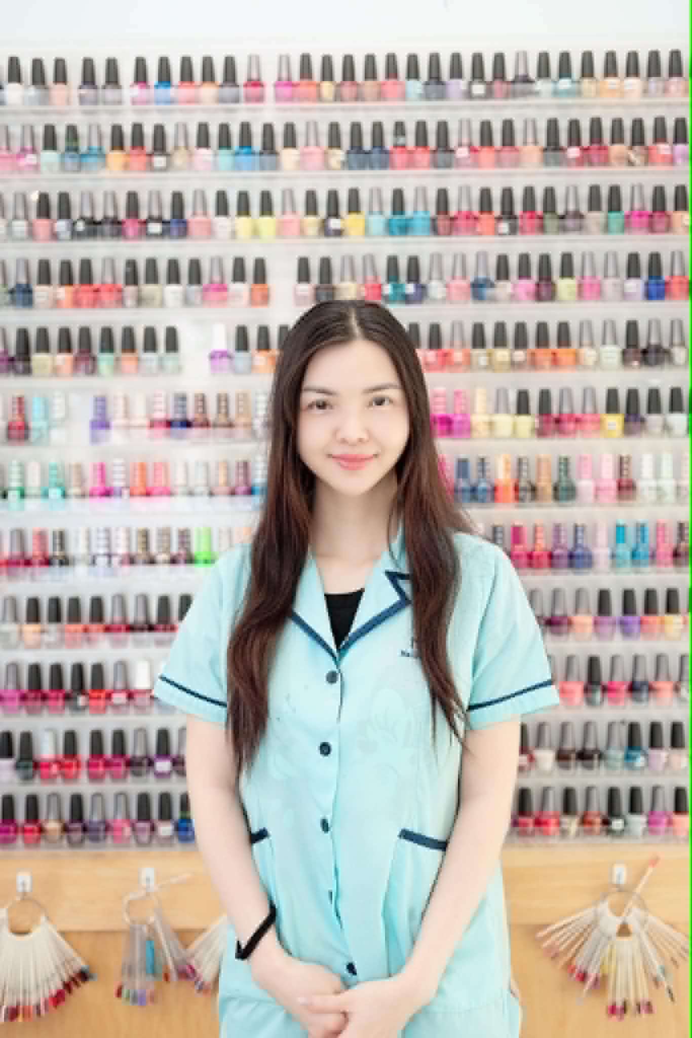 Tiffany, nail technician at NK Nails & Spa