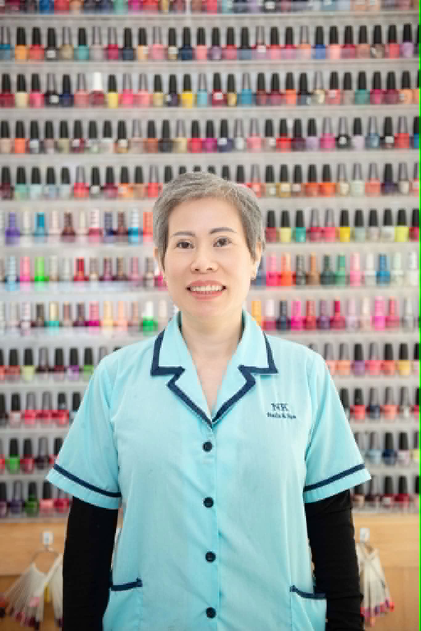 Vanna, nail technician at NK Nails & Spa