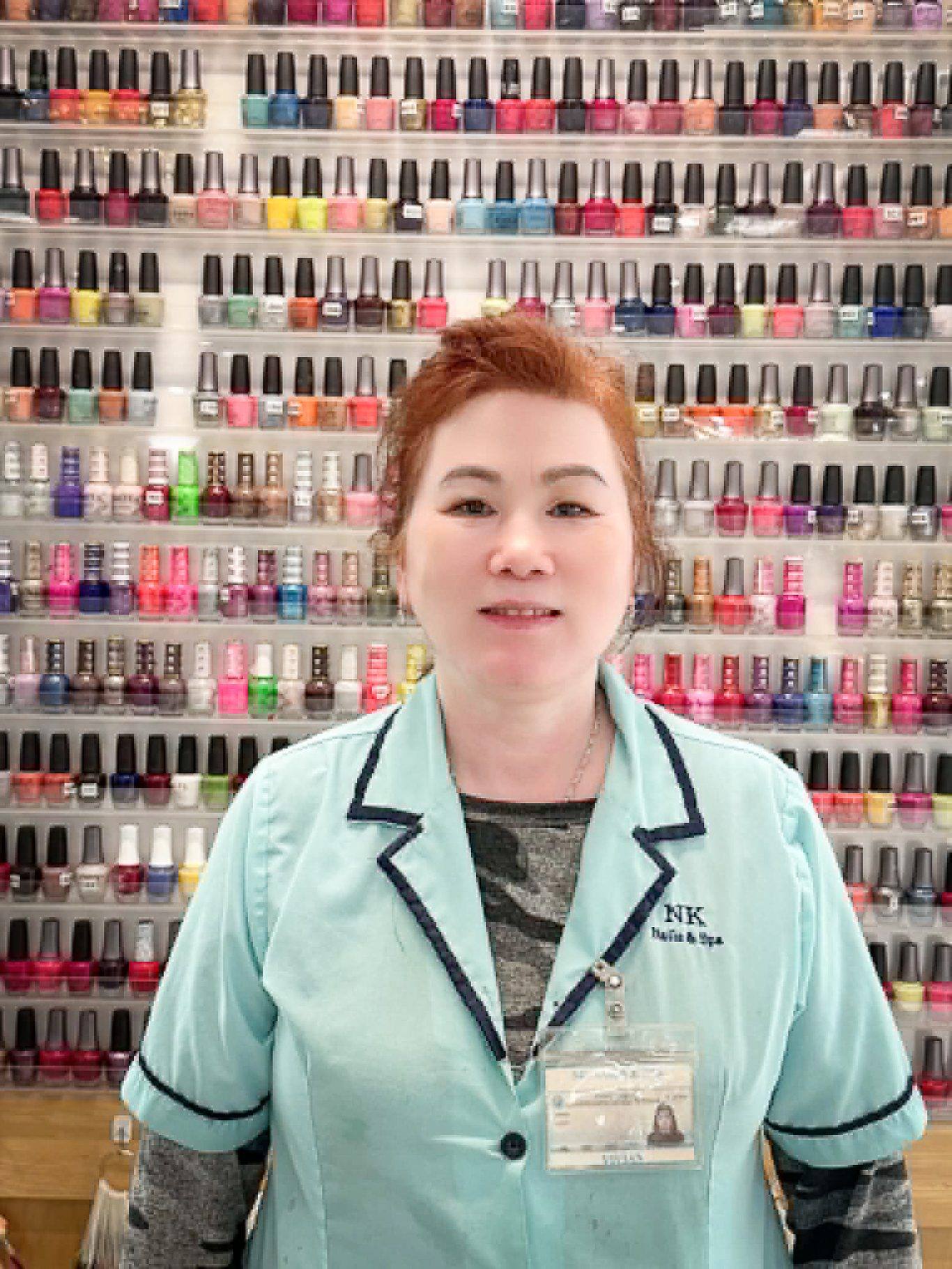 Vivian, nail technician at NK Nails & Spa